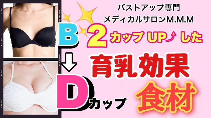 【育乳】バストアップ食材