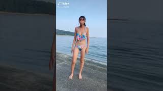 水着JKからポロリしそうなダンス part1