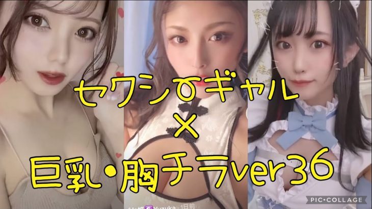 【TikTok】厳選セクシーギャル　巨乳・胸チラver３６