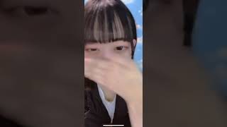 JCの胸チラ❓❗️ かわいいのに緩すぎる❗️