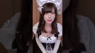 【動画】過激　ポロリ　巨乳　メイド【Live】