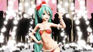 【MMD】クリスマス･ミク ｰ 好き雪ポロリマジック  ｰ (mikuline39)