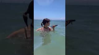 【Tiktok】巨乳水着女子高生