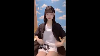 『tiktokライブ』超可愛いアイドル和菓子 ミオちゃんの胸ちら＆ペンギン
