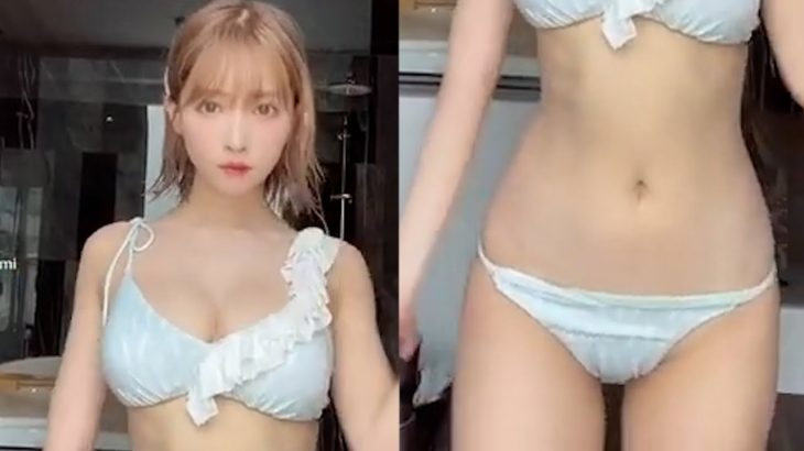 スーパーセクシー女優三上悠亜が下着で巨乳おっぱいを揺らしまくり→今晩のおかず【エロ編集】