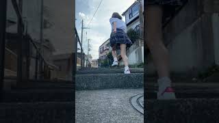 【一時停止したくなる】JKのパンチラ