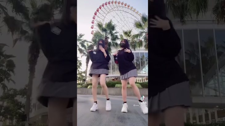 JKパンチラギリギリ　＃パンチラ#JK#制服#スカート