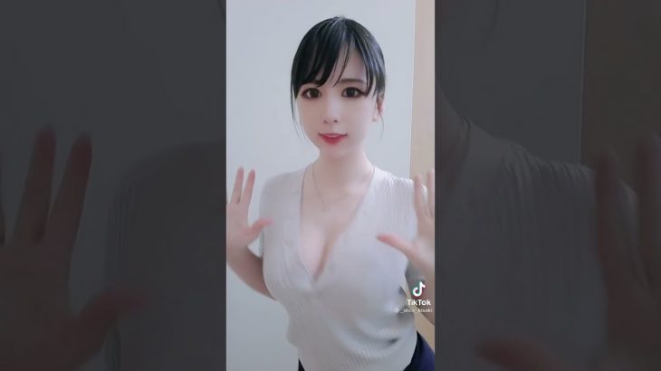 【TikTok】美白巨乳