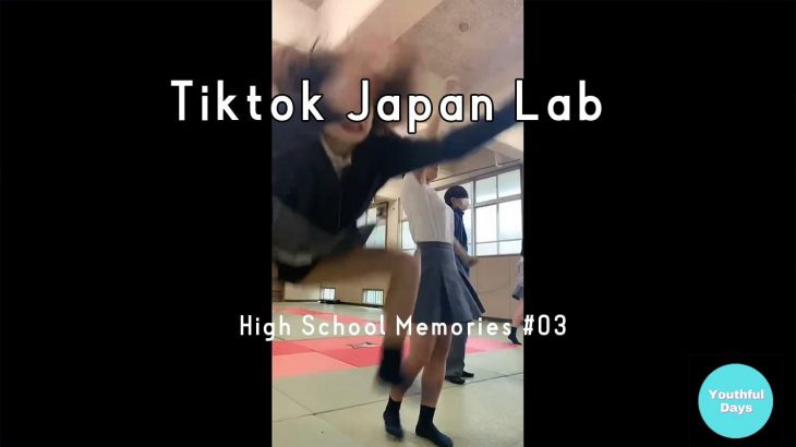 【Tiktok】 Japan High School Memories #03 【パンチラ】