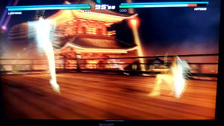 パンチラいっぱい　タッグマッチバトル　エロエロナースコスチューム、レイファン、かすみVSエロエロハロウィンコスチュームヒトミ、フェーズ４かすみ　デットオアアライブ５ラストラウンド