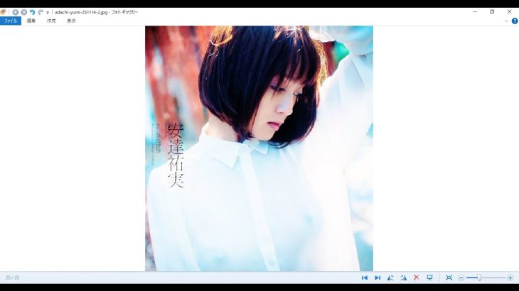 ノーブラBチクすけすけ18　安達祐実