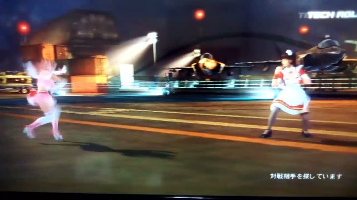 パンチラいっぱい　タッグマッチバトル　購入したDLC パンチラの為のヒーローなりきりコスチューム　ほのか、マリーローズVSメイドコスチュームレイファン、かすみちゃん　デットオアアライブ５ラストラウンド