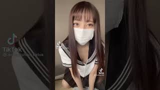 JKがTikTokでブラチラ