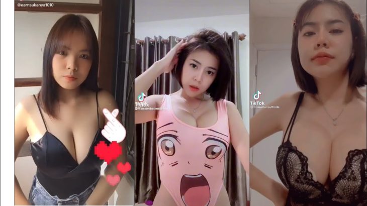 TikTok 巨乳 美人  タイ 動画シリーズ１７