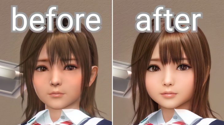 doaxvvみさきにfaceapp #doa #doaxvv #shorts ( 制服 パンチラ misaki  )