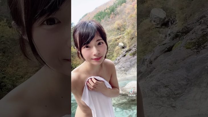 ノーブラのまま鳥にでもなって　#shorts  #温泉　#fyp