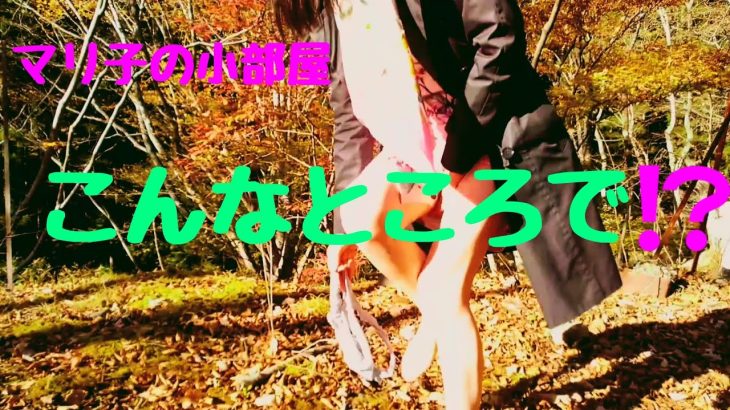 #upskirt#panty#パンティ#パンチラ#パンティ紹介#生脱ぎ#パンティストッキング/小春日和の暖かな一日/鮮やかに色づいた紅葉狩りに出かけました♬