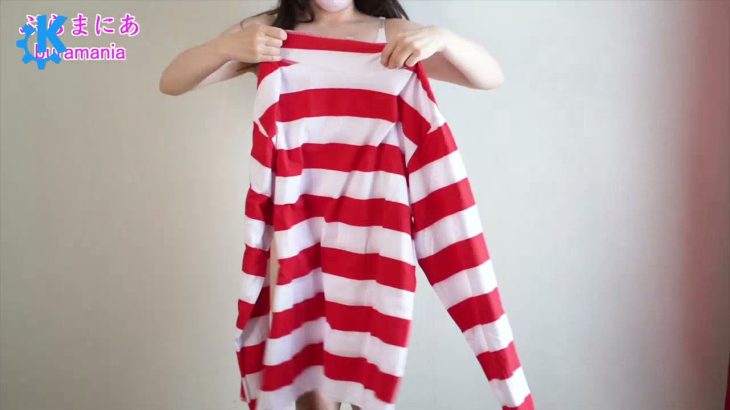 ノーブラノーパンのウォー●ーが生着替え下着紹介します❤️ #1