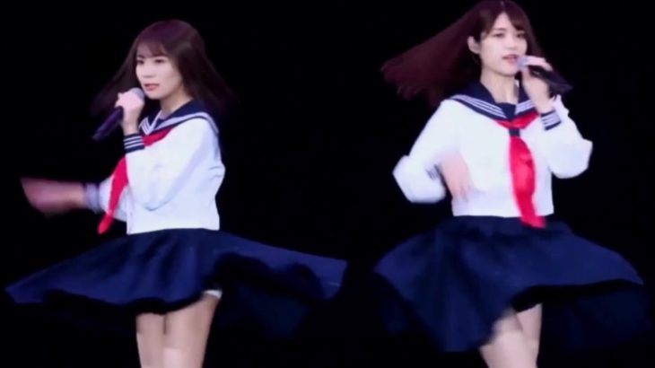 【乃木坂46】秋元真夏 制服 パンチラ