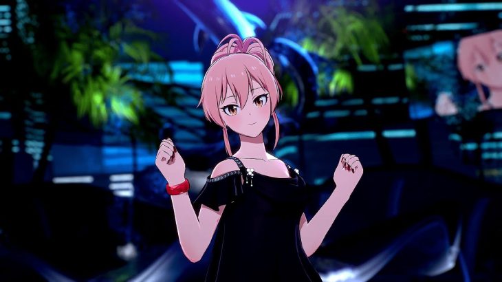 [4K HDR スタマス] パンチラモード 城ヶ崎美嘉 ダンス・ダンス・ダンス ソロー MV 乳揺れモード