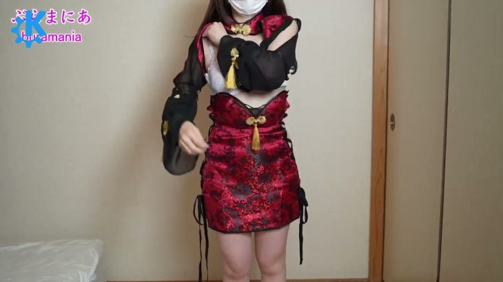 ギリギリ大丈夫かな💦セクシードレスでノーブラノーパン生ぬぎ下着紹介❤️ #6