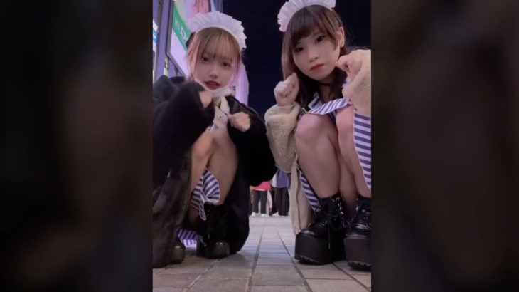 【TikTok】もろみえてます❕パンチラ