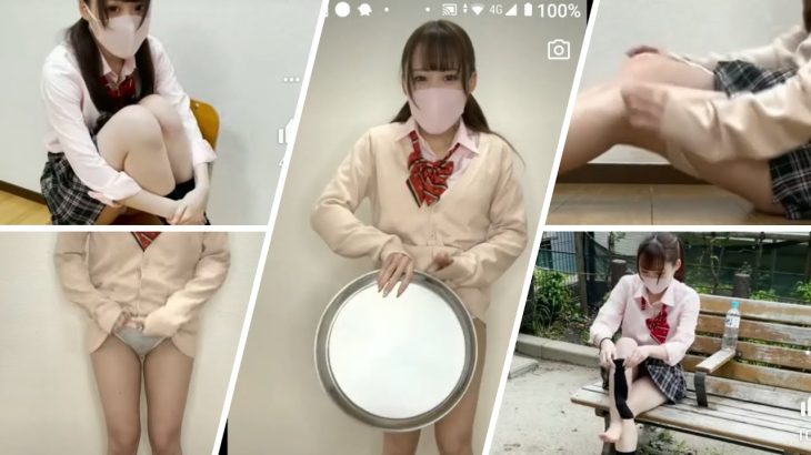 パンチラ ショート動画VS TikTok LIVE 軍配はどちら？　coming soon 本日は５作品集約