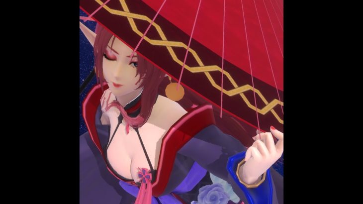 [スターオーシャンアナムネシス]  花魁ミュリアを観察  [パンチラ注意]